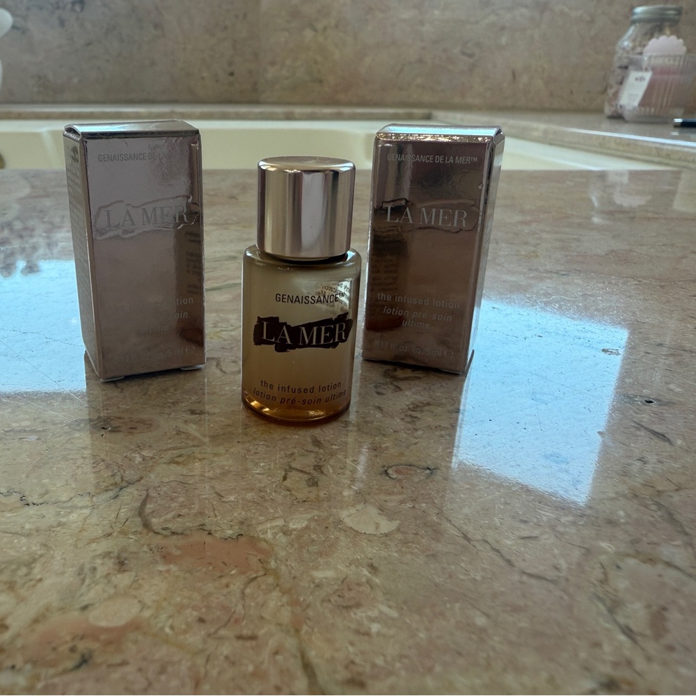 La Mer Genaissance Infused Lotion mini 0.17 oz / 5ml x2